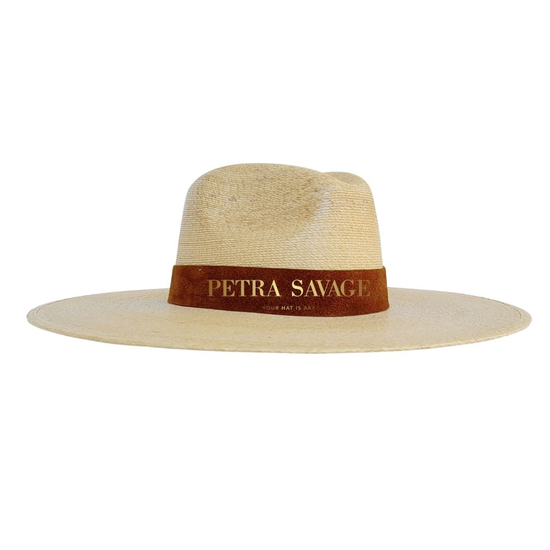St. Vito Straw Indiana Crown Hat