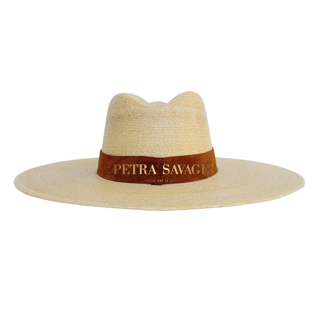 St. Vito Straw Indiana Crown Hat