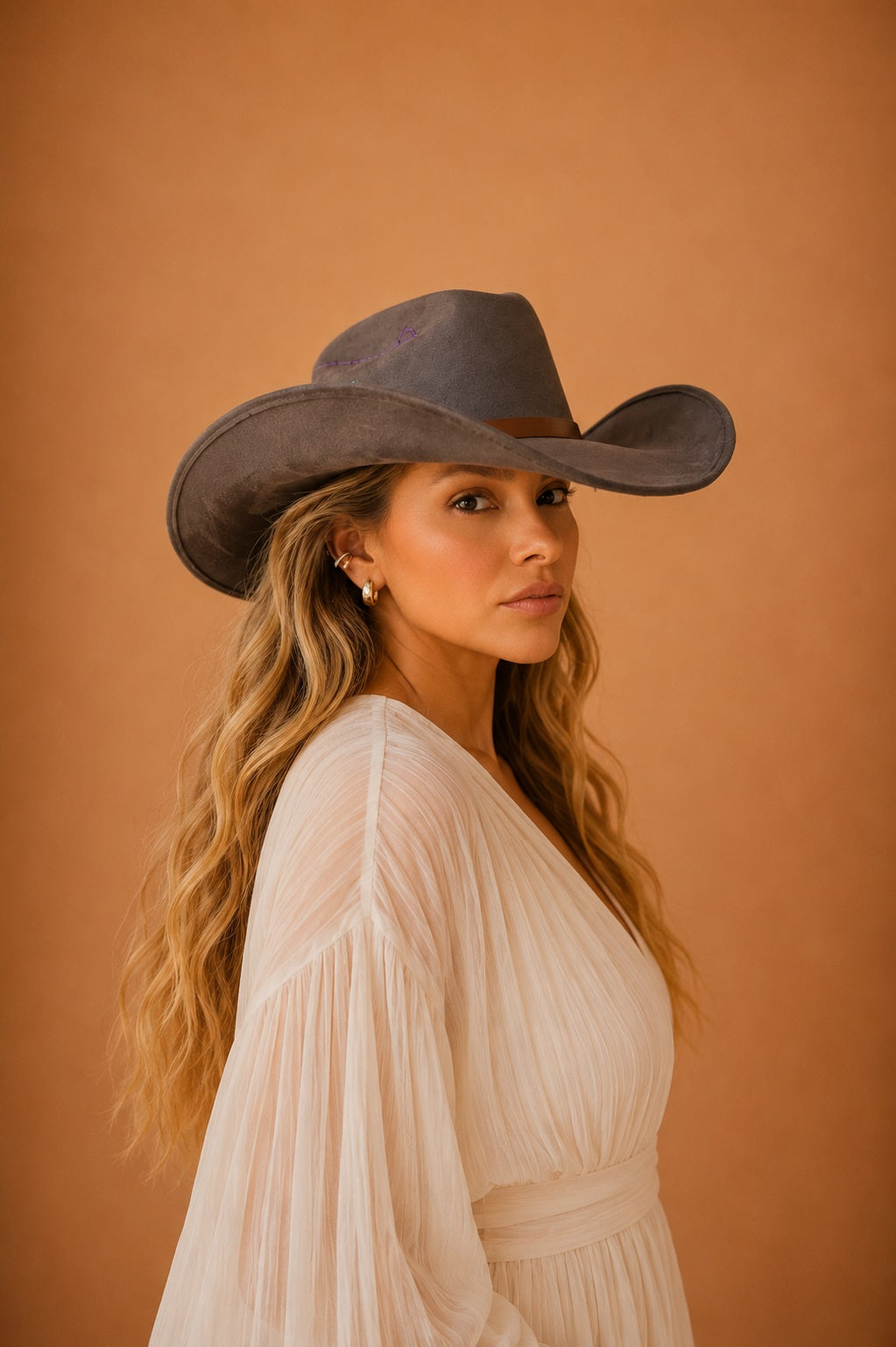 Sadie Cowboy Crown Hat