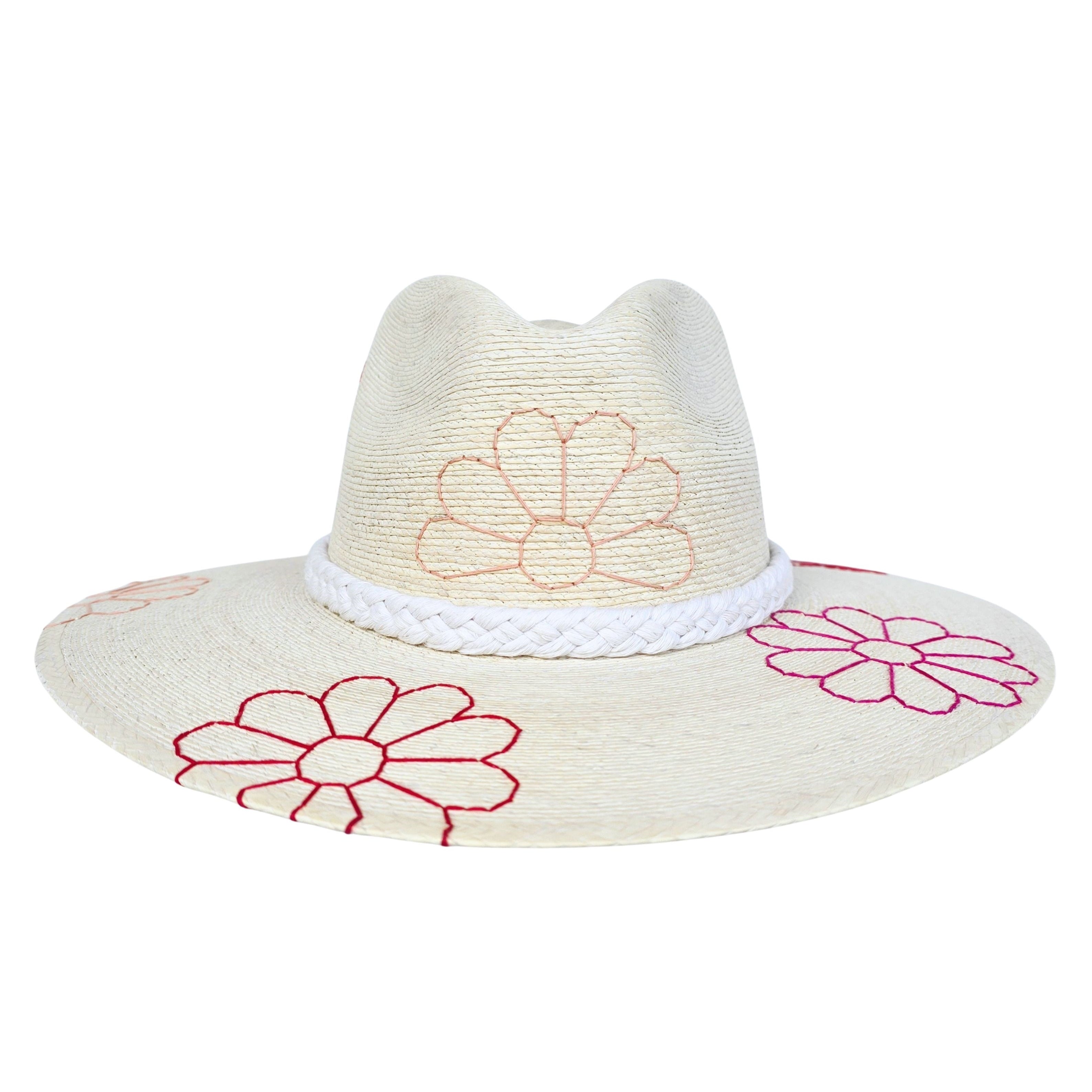 Sevasti Straw Indiana Crown Hat