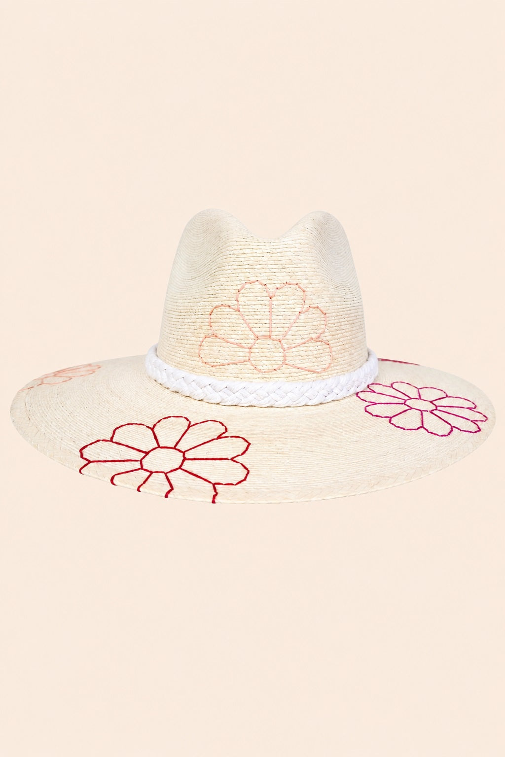 Sevasti Straw Indiana Crown Hat