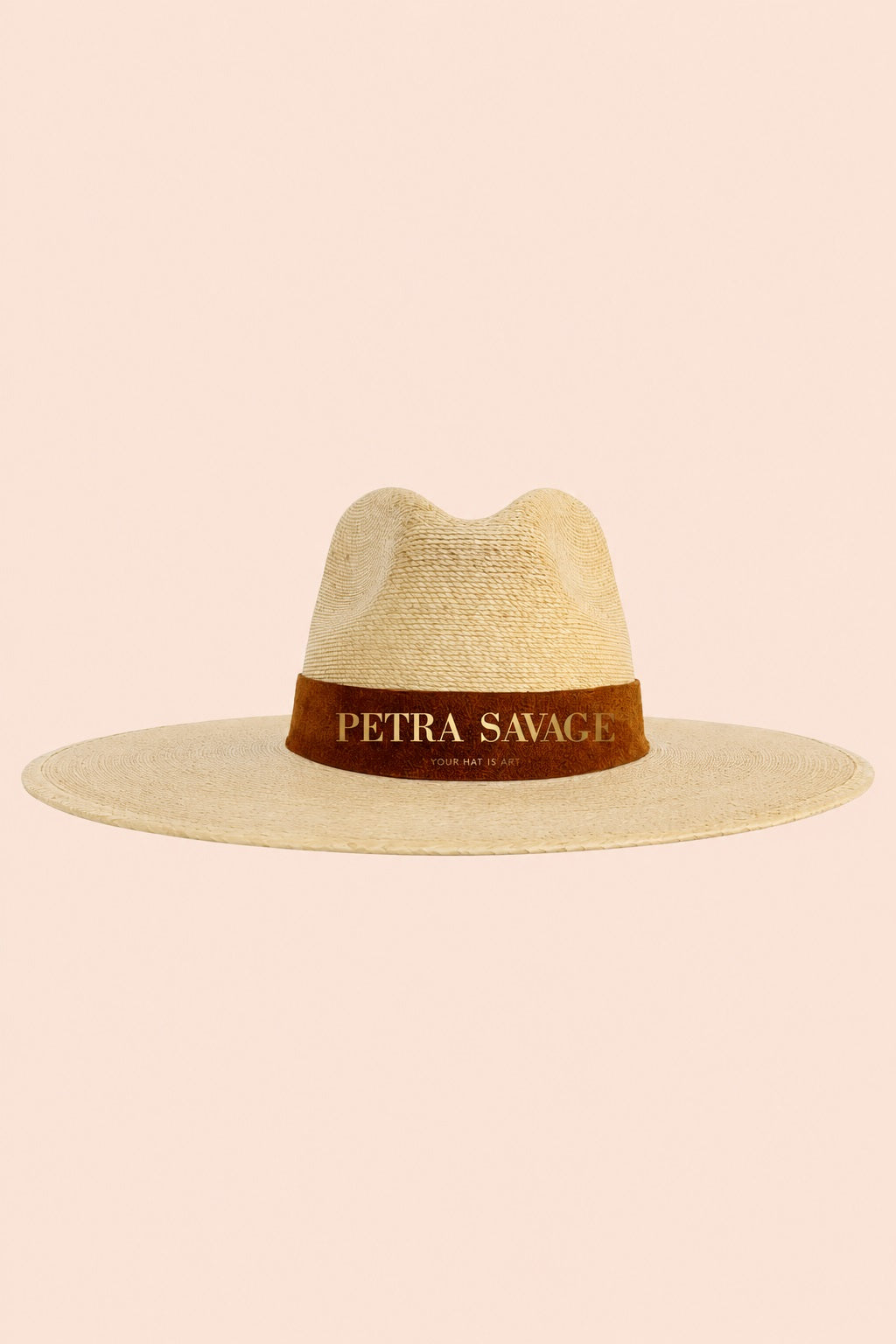St. Vito Straw Indiana Crown Hat