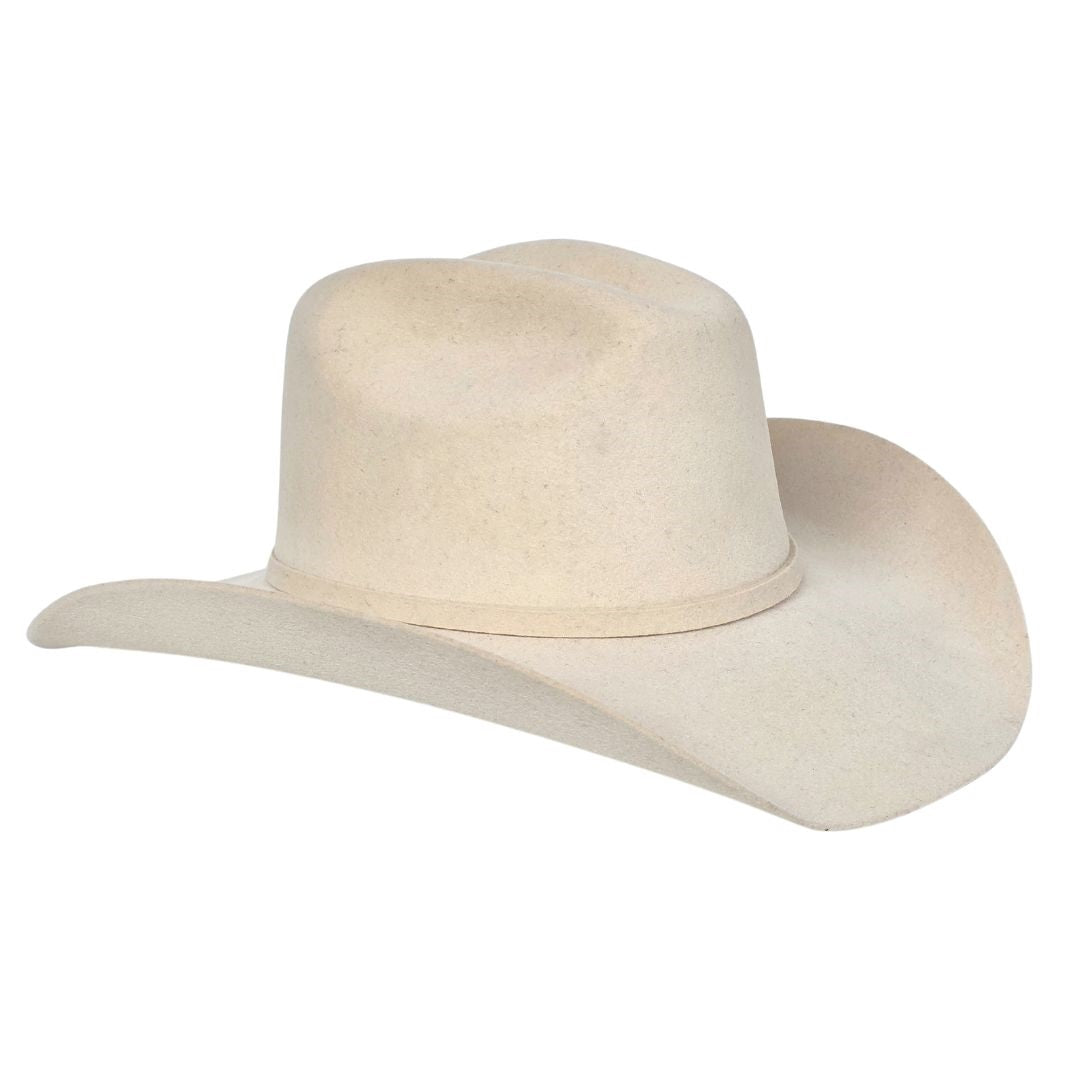 Stella Western Cowboy Crown Hat - Beige