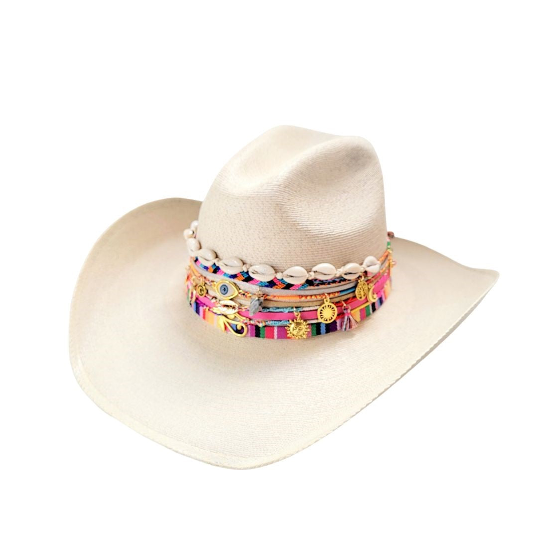 Tehuti Straw Robavacas Crown Hat