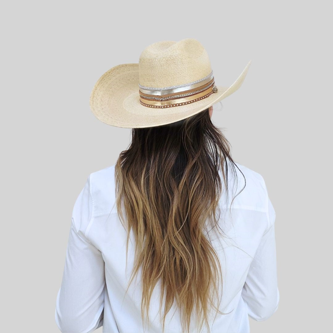 Tess Straw Truman Crown Hat