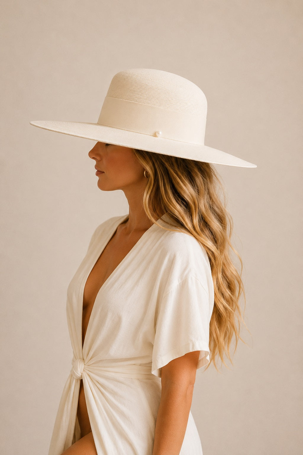 The Bianca Straw - Wide Brim Hat