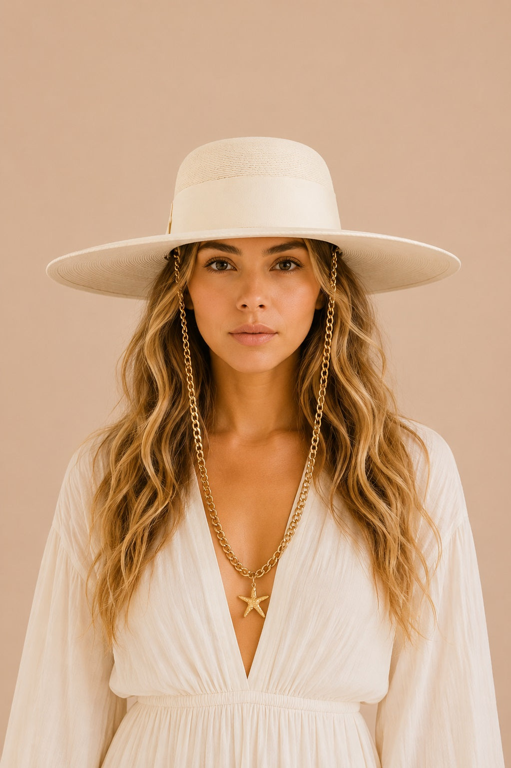 The Bianca Straw - Wide Brim Hat