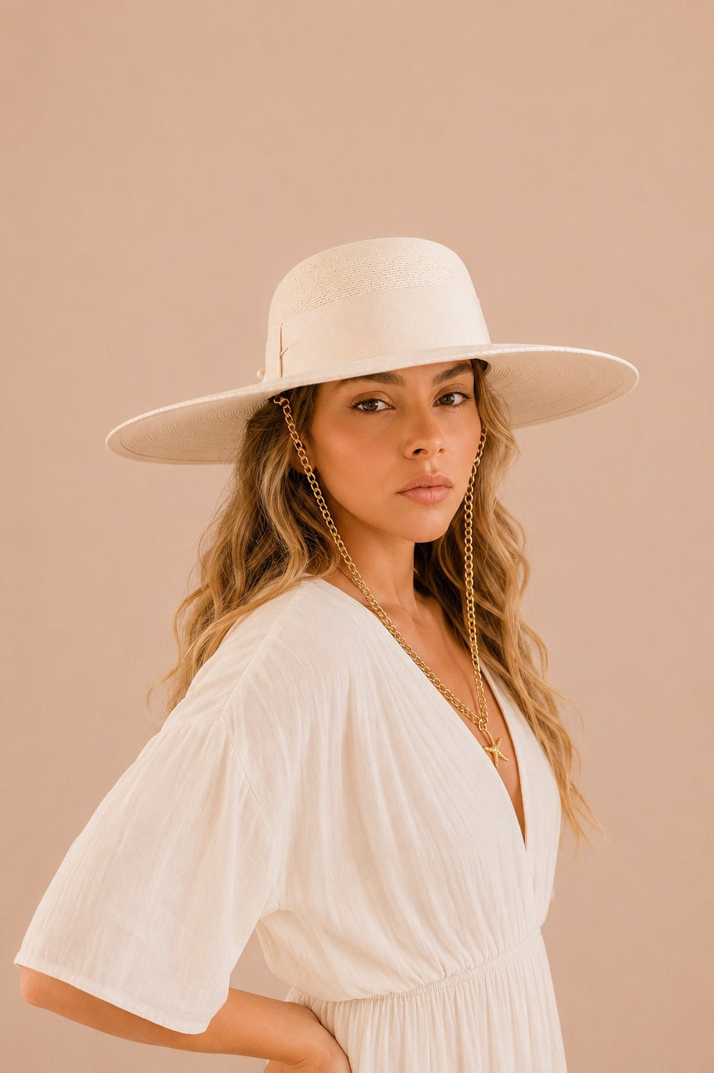 The Bianca Straw - Wide Brim Hat