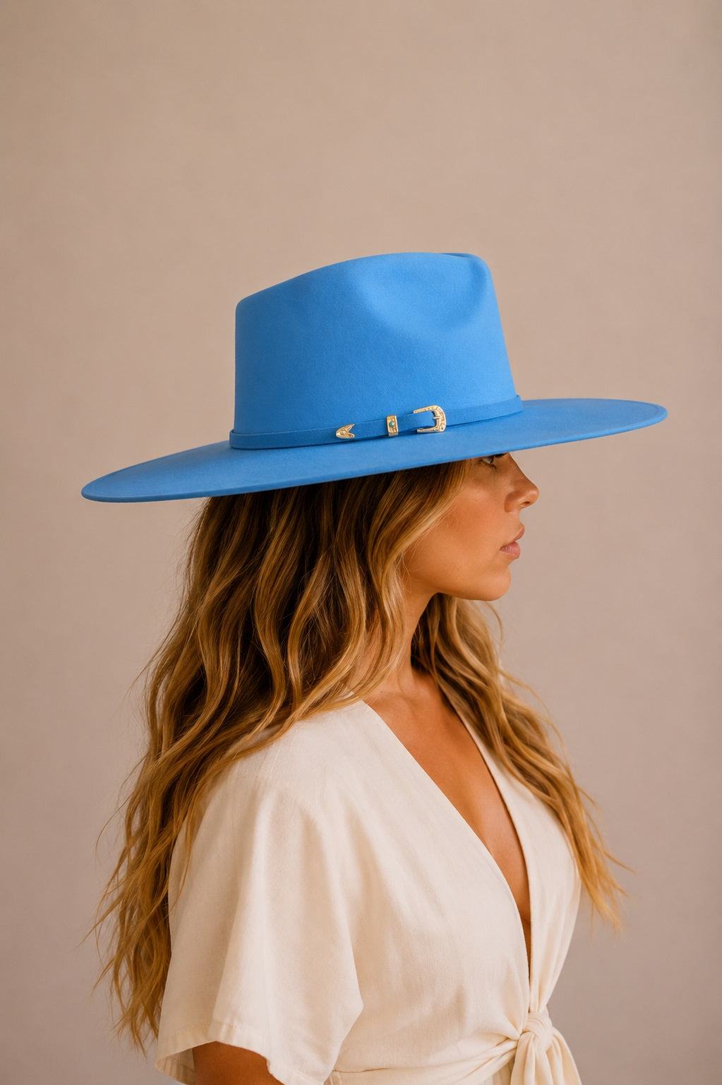 The Celeste Hat - Sky Blue
