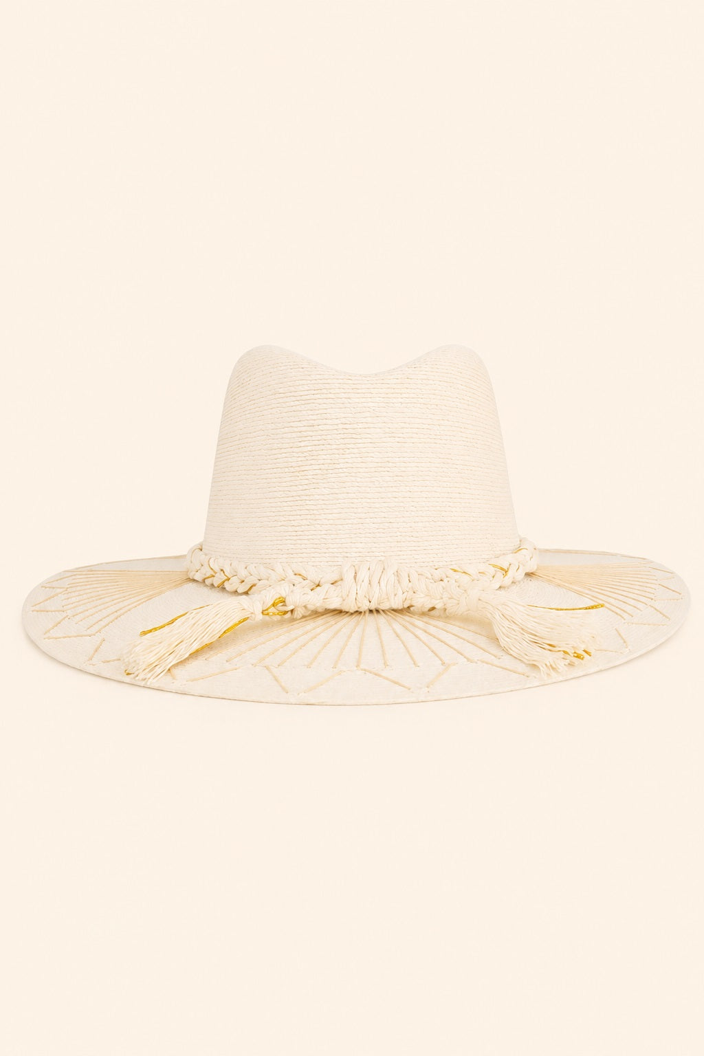 The Eye Straw Indiana Crown Hat