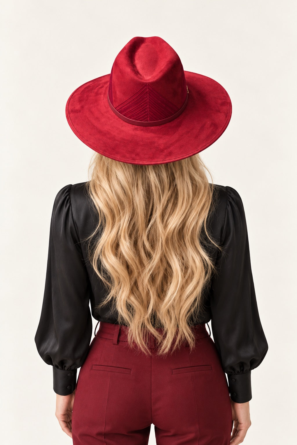 The Sloane Burgundy Hat