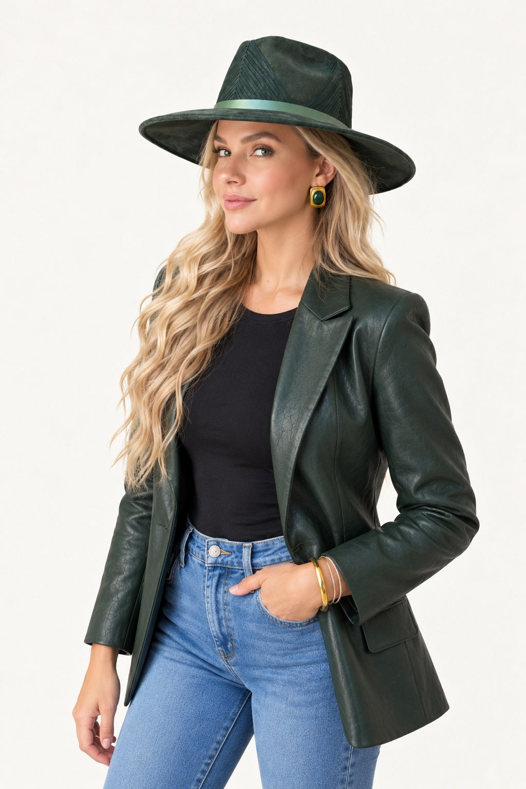 The Sloane Green Hat