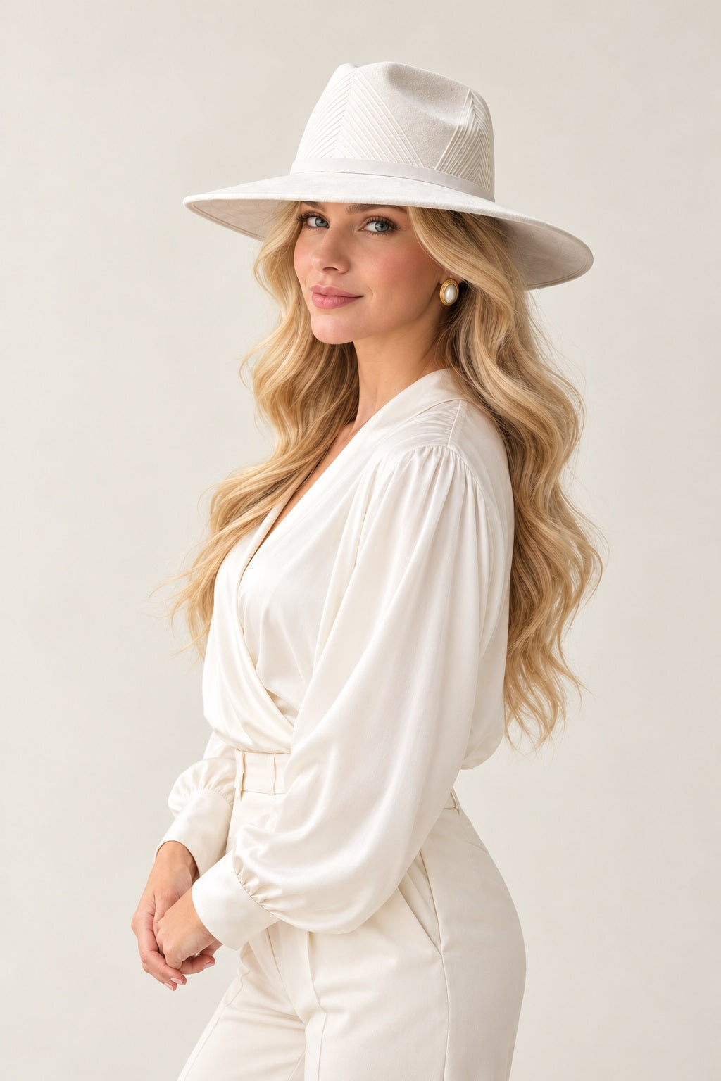 The Sloane Ivory Hat