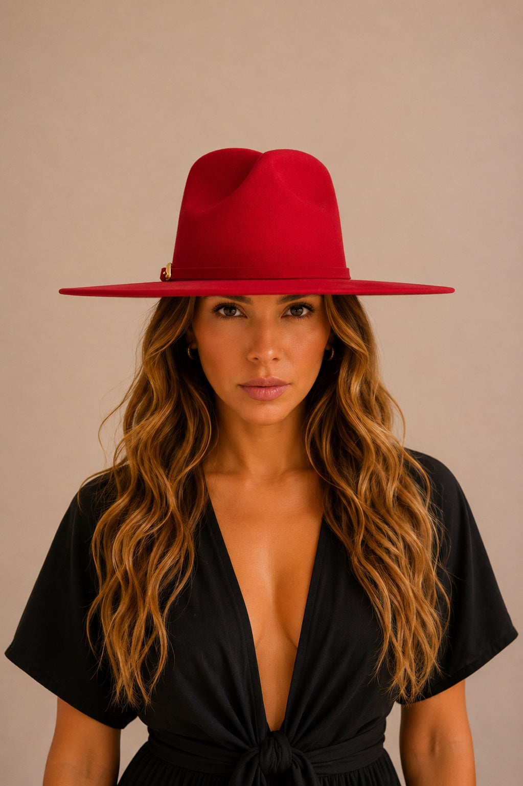 The Valencia Hat -Rouge