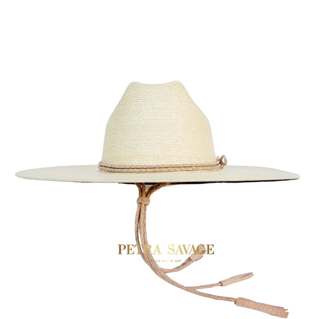 Theo Straw Truman Crown Hat