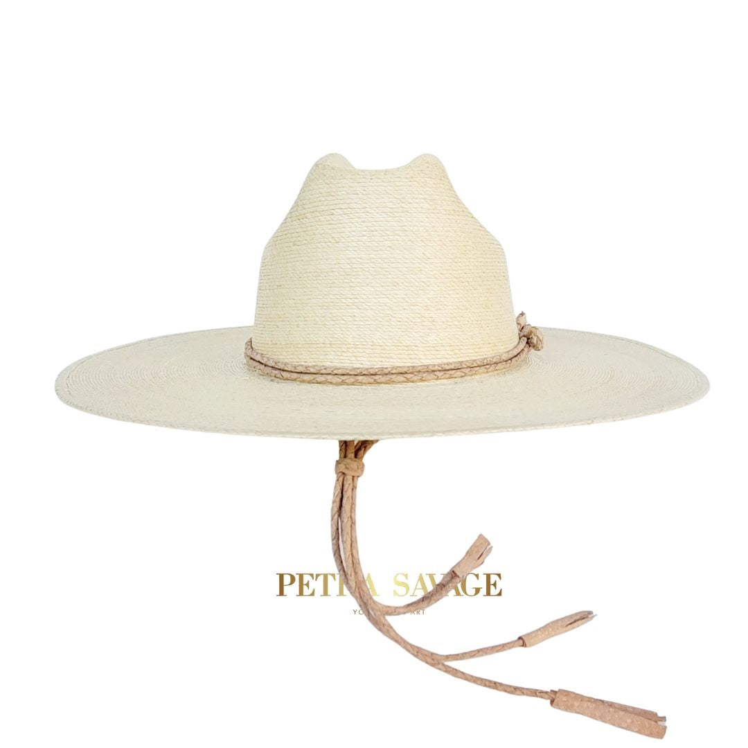 Theo Straw Truman Crown Hat