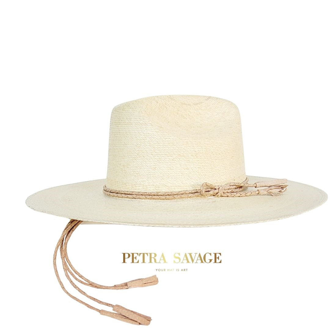 Theo Straw Truman Crown Hat