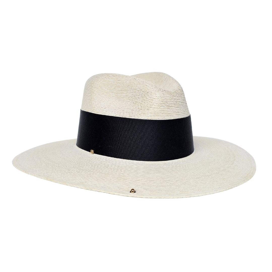 Theodora Straw Indiana Crown Hat