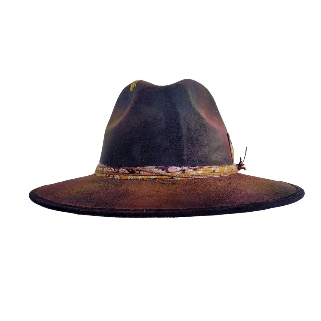 Toni Fedora Crown Hat