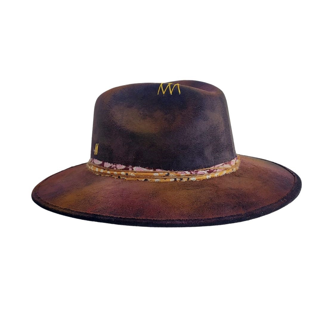 Toni Fedora Crown Hat