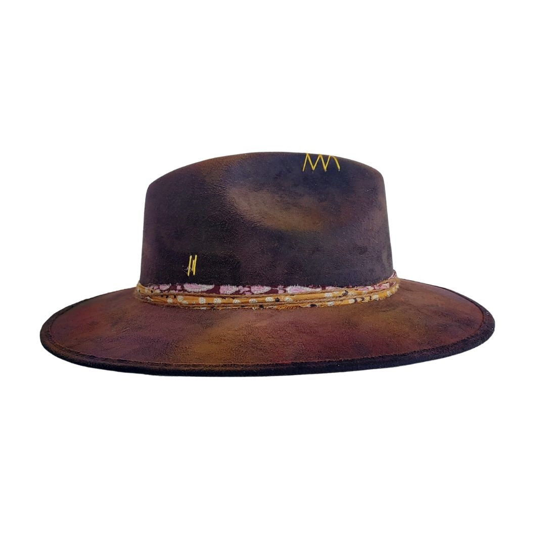 Toni Fedora Crown Hat