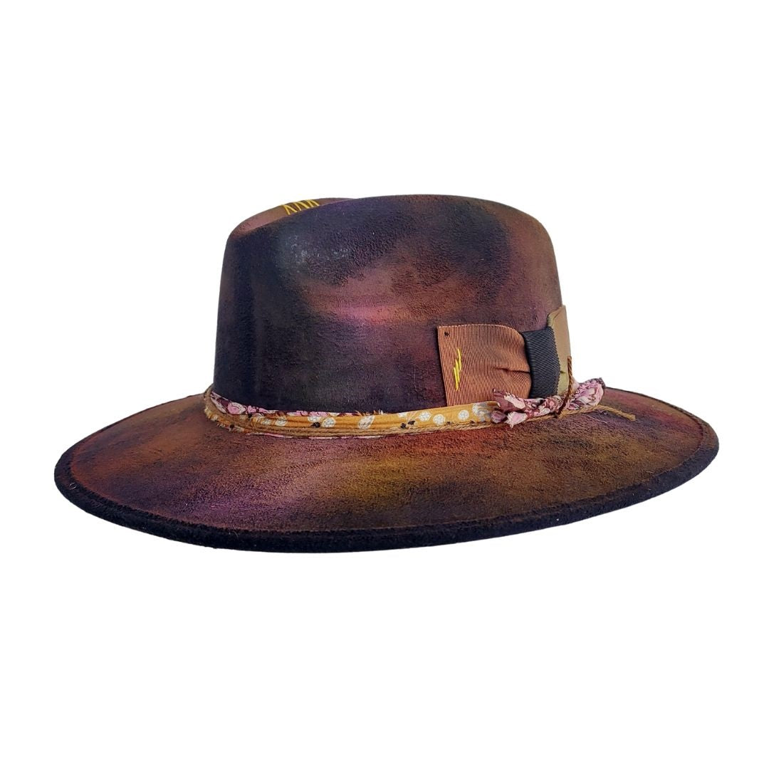 Toni Fedora Crown Hat