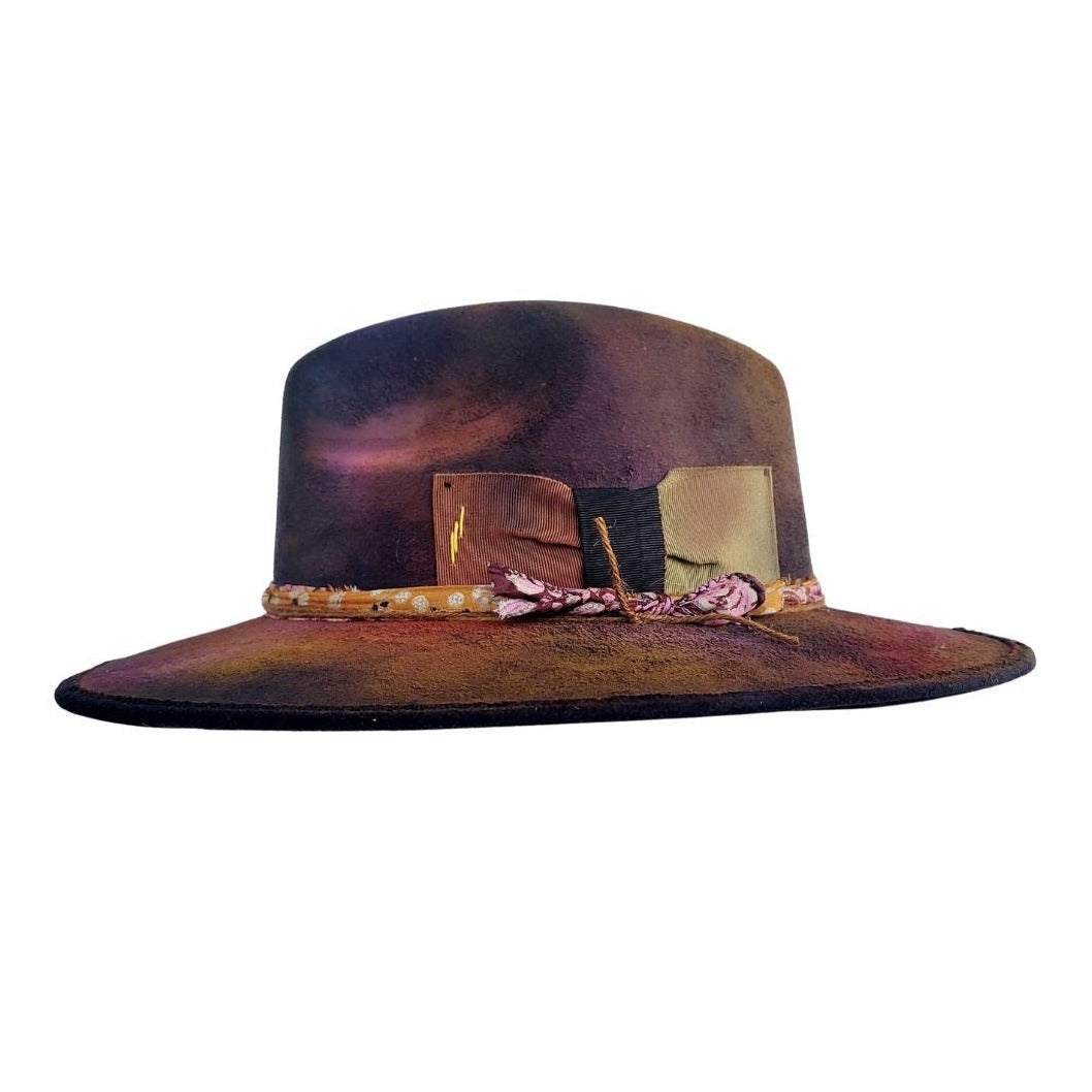 Toni Fedora Crown Hat