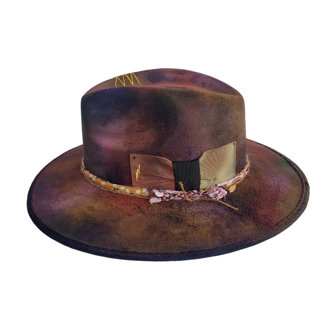Toni Fedora Crown Hat