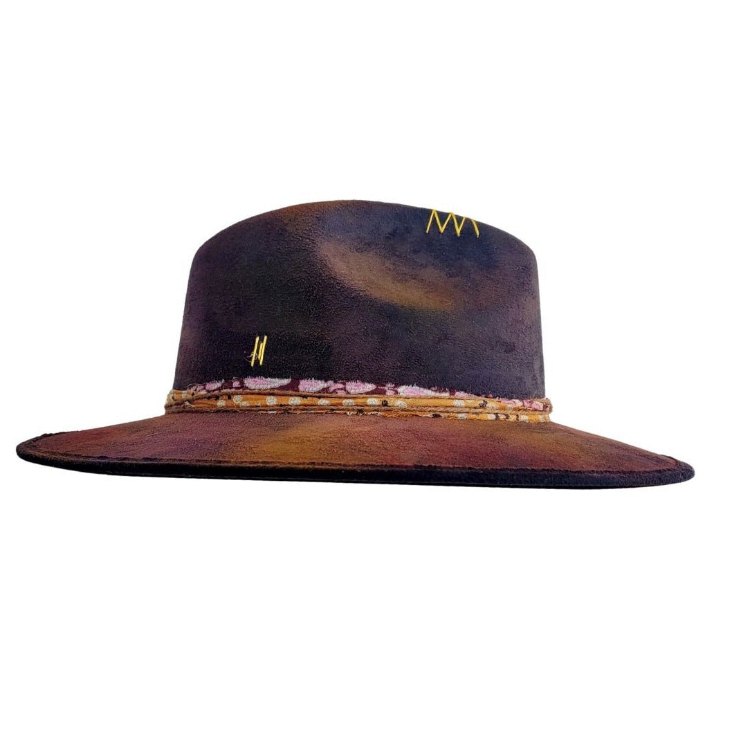 Toni Fedora Crown Hat