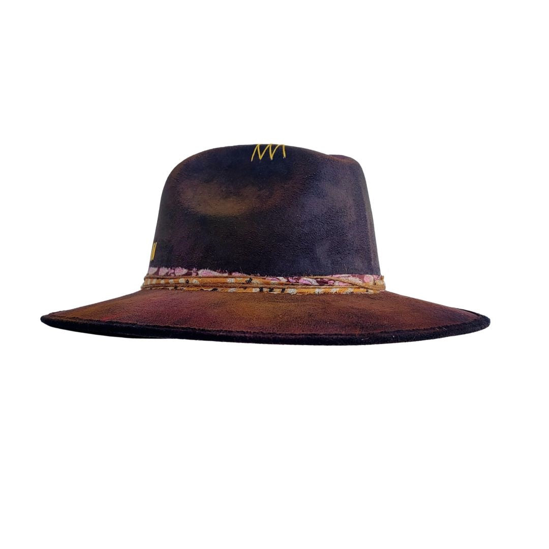 Toni Fedora Crown Hat