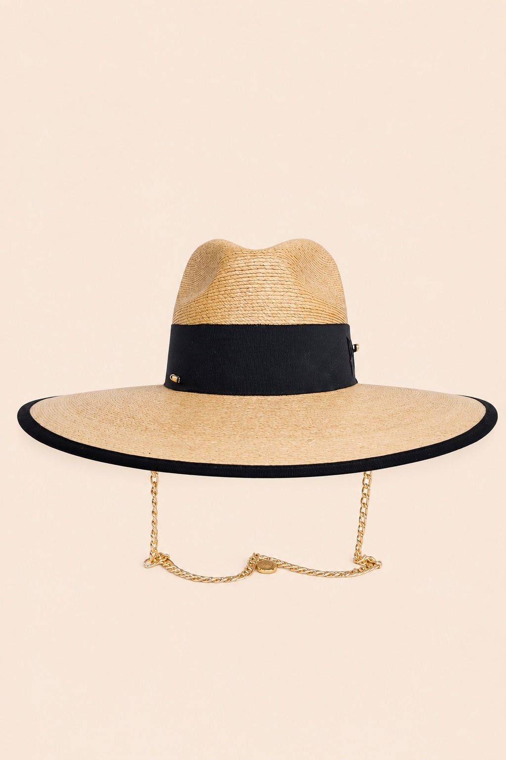 Valerian Straw Fedora Crown Hat