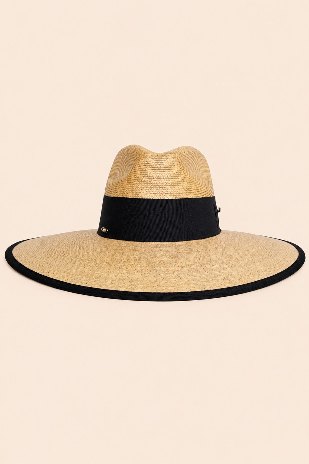 Valerian Straw Fedora Crown Hat