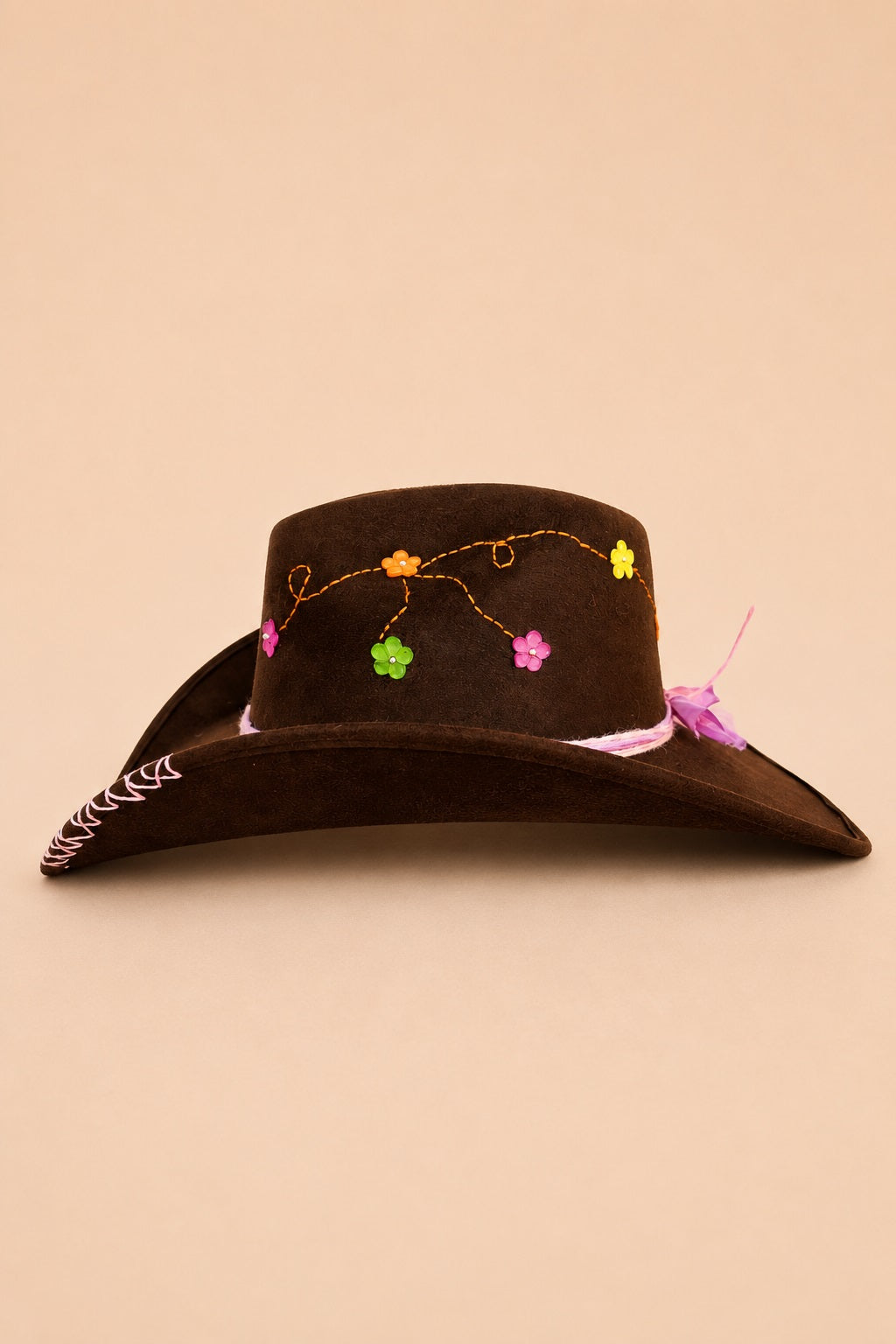 Veda Cowboy Crown Hat