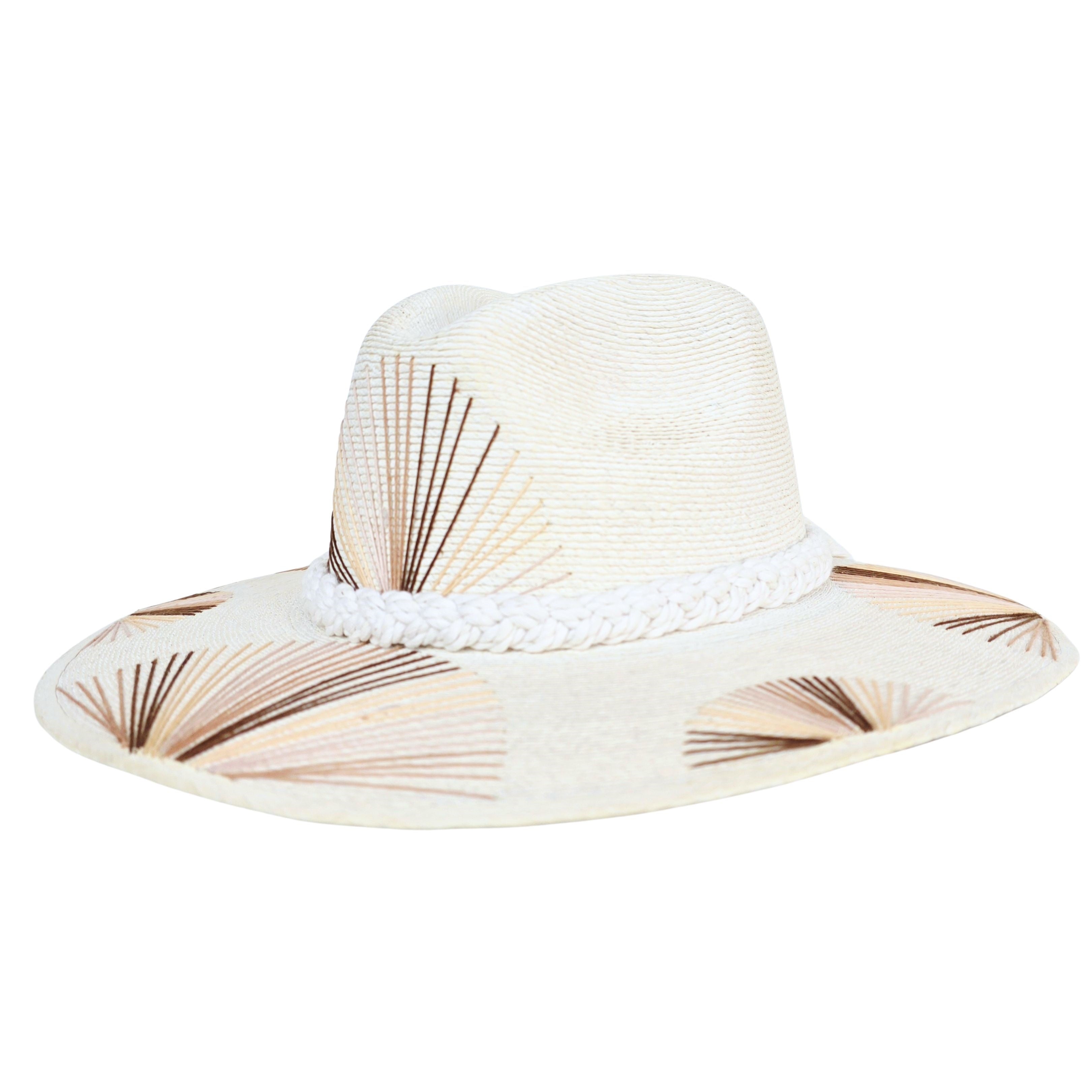 Venetia Straw Indiana Crown Hat