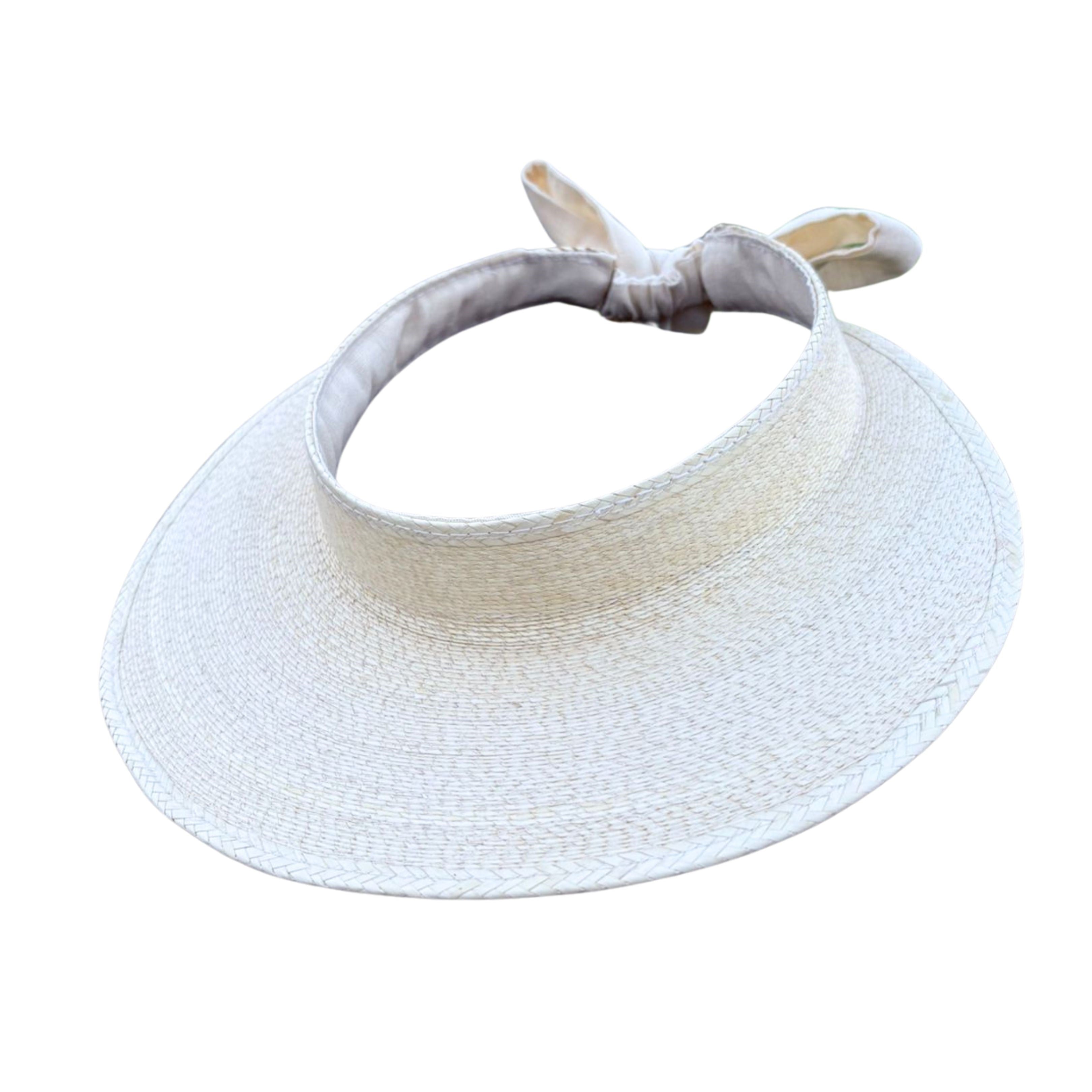 Stefania Straw Visor