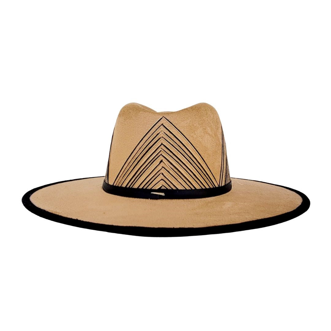 Vivica Rancher Crown Hat