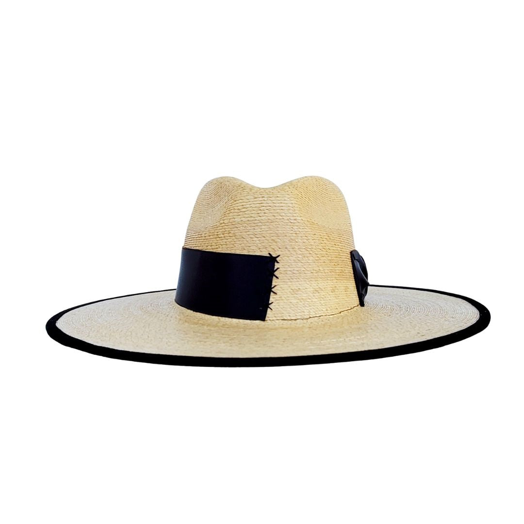Wolsy Straw Indiana Crown Hat