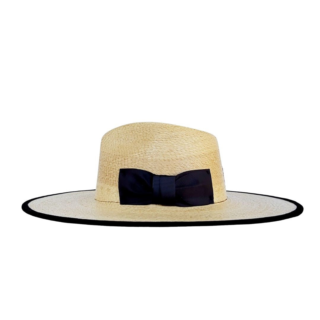 Wolsy Straw Indiana Crown Hat