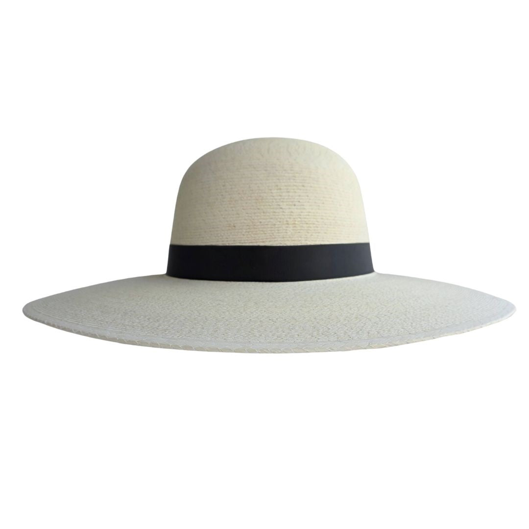 Yvonne Straw Round Crown Hat
