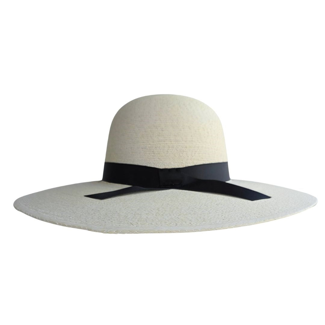Yvonne Straw Round Crown Hat