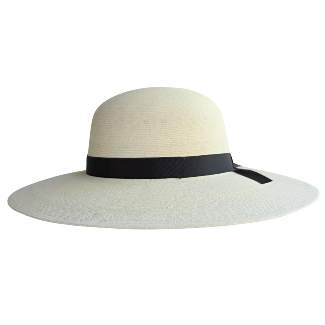 Yvonne Straw Round Crown Hat