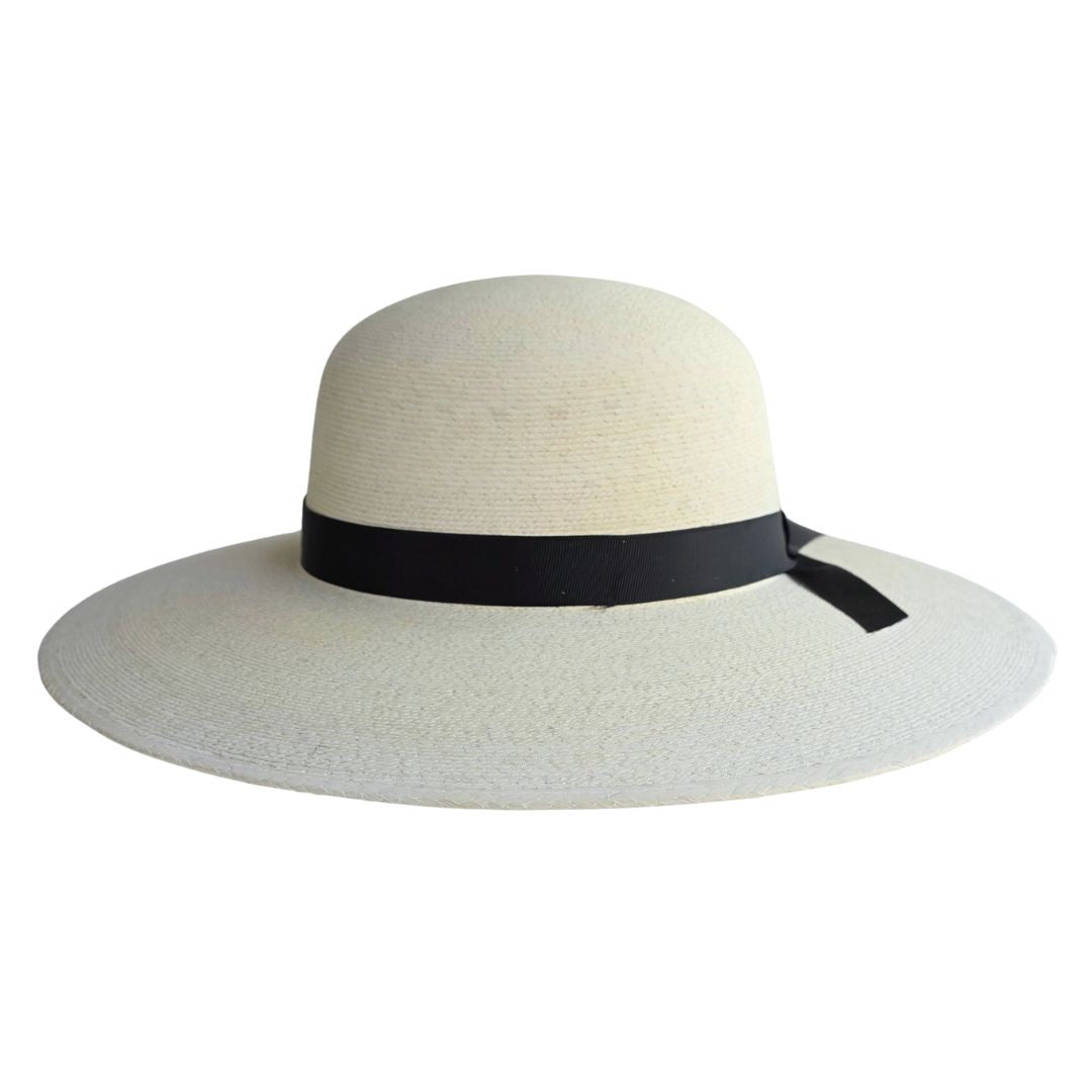 Yvonne Straw Round Crown Hat