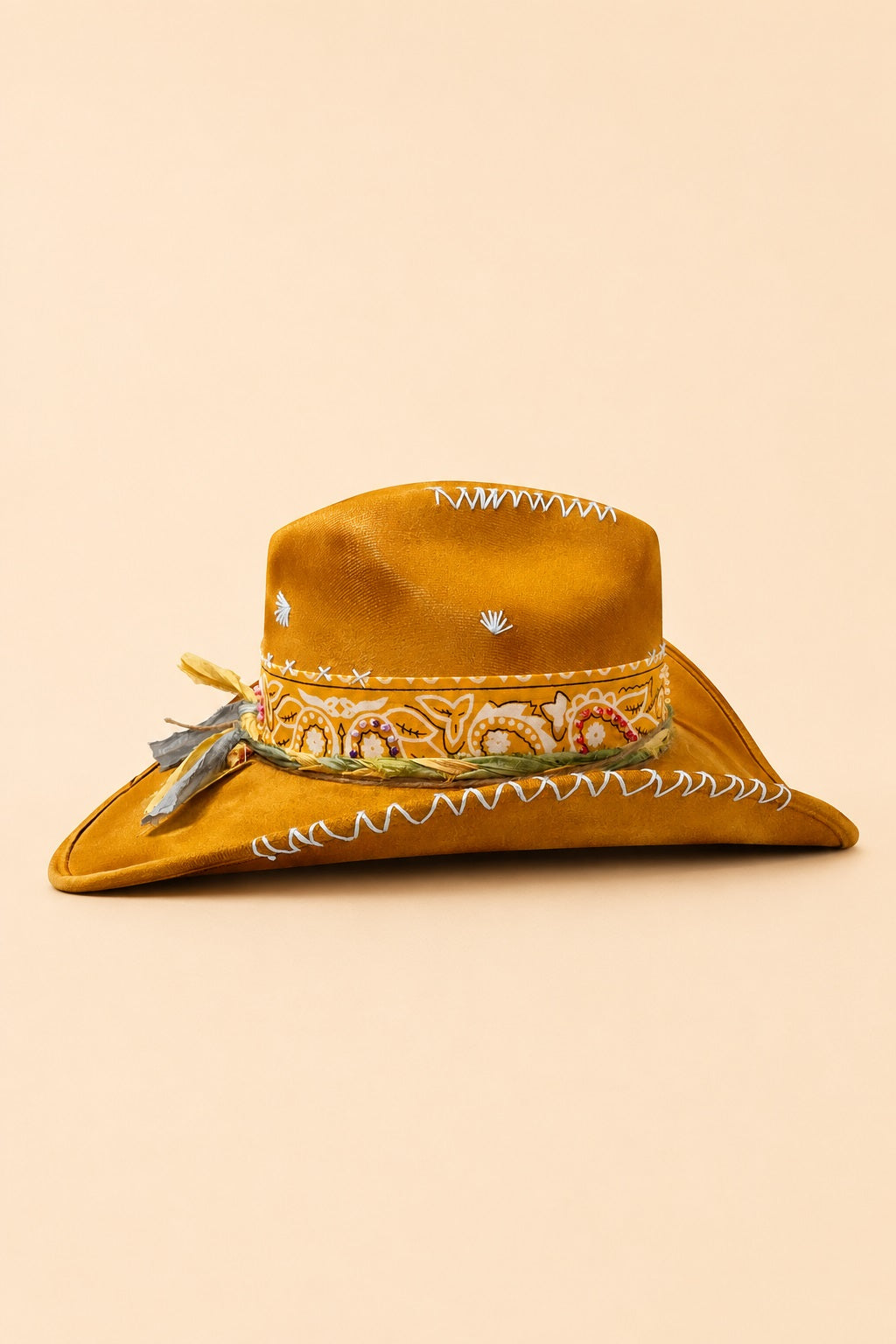 Agni Cowboy Crown Hat