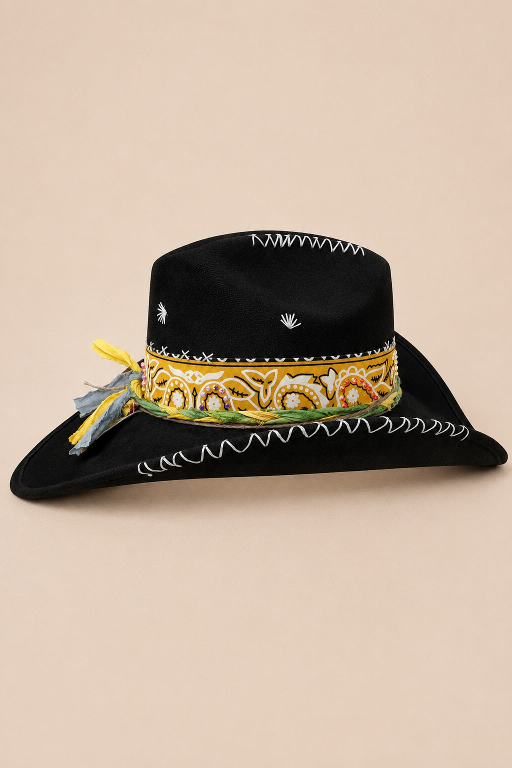 Agni Cowboy Crown Hat