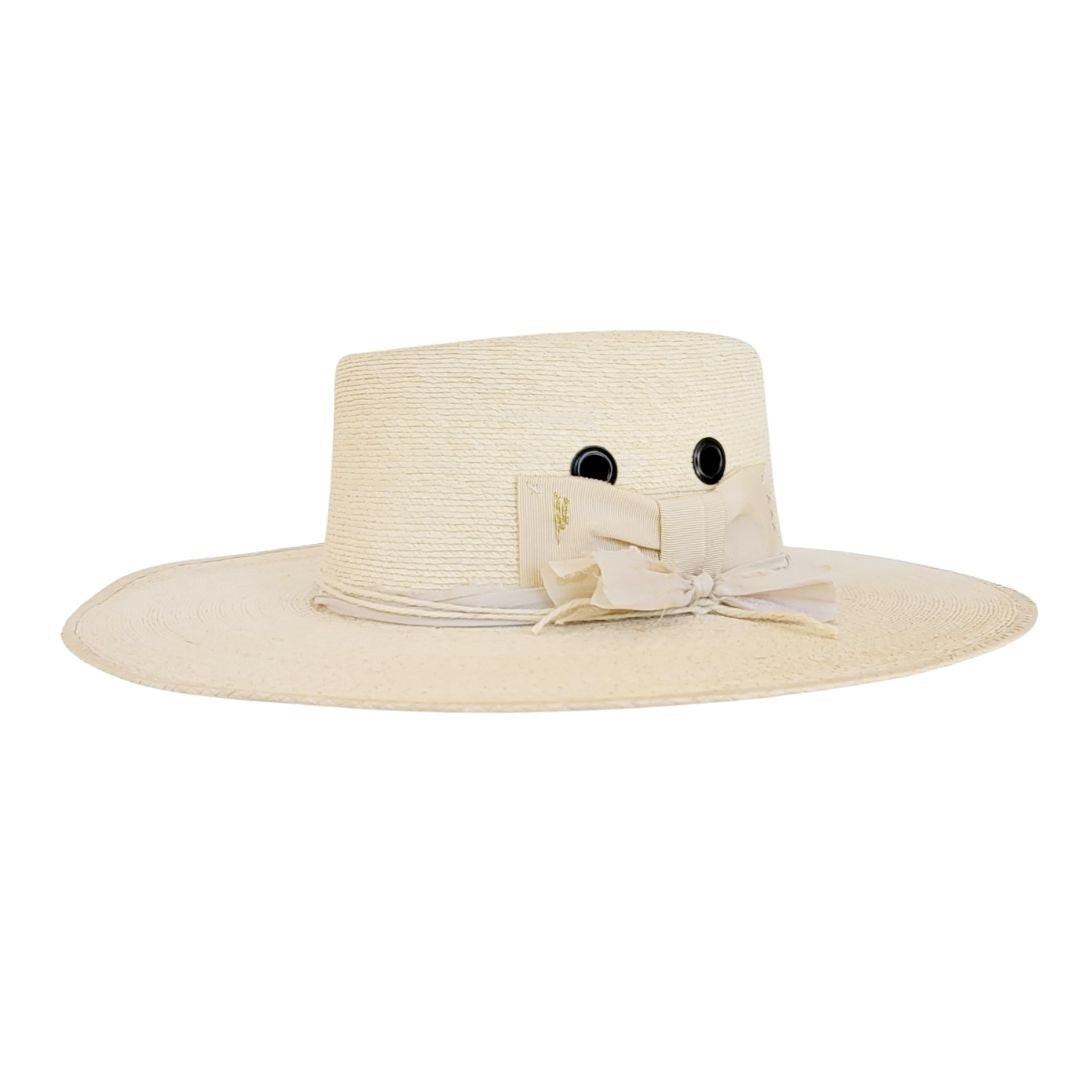 Alegra Straw Telescope Crown Hat