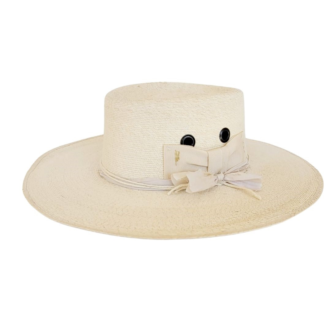 Alegra Straw Telescope Crown Hat