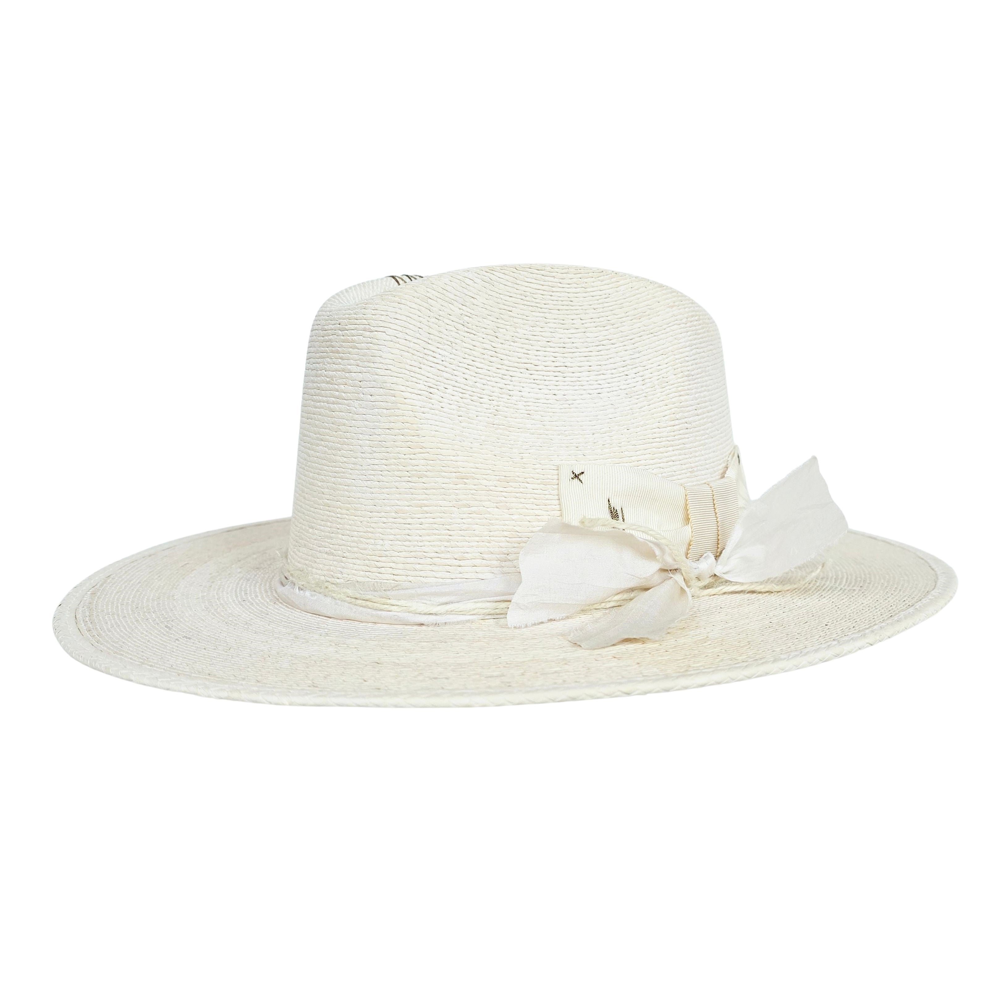 Alfie Straw Western Crown Hat