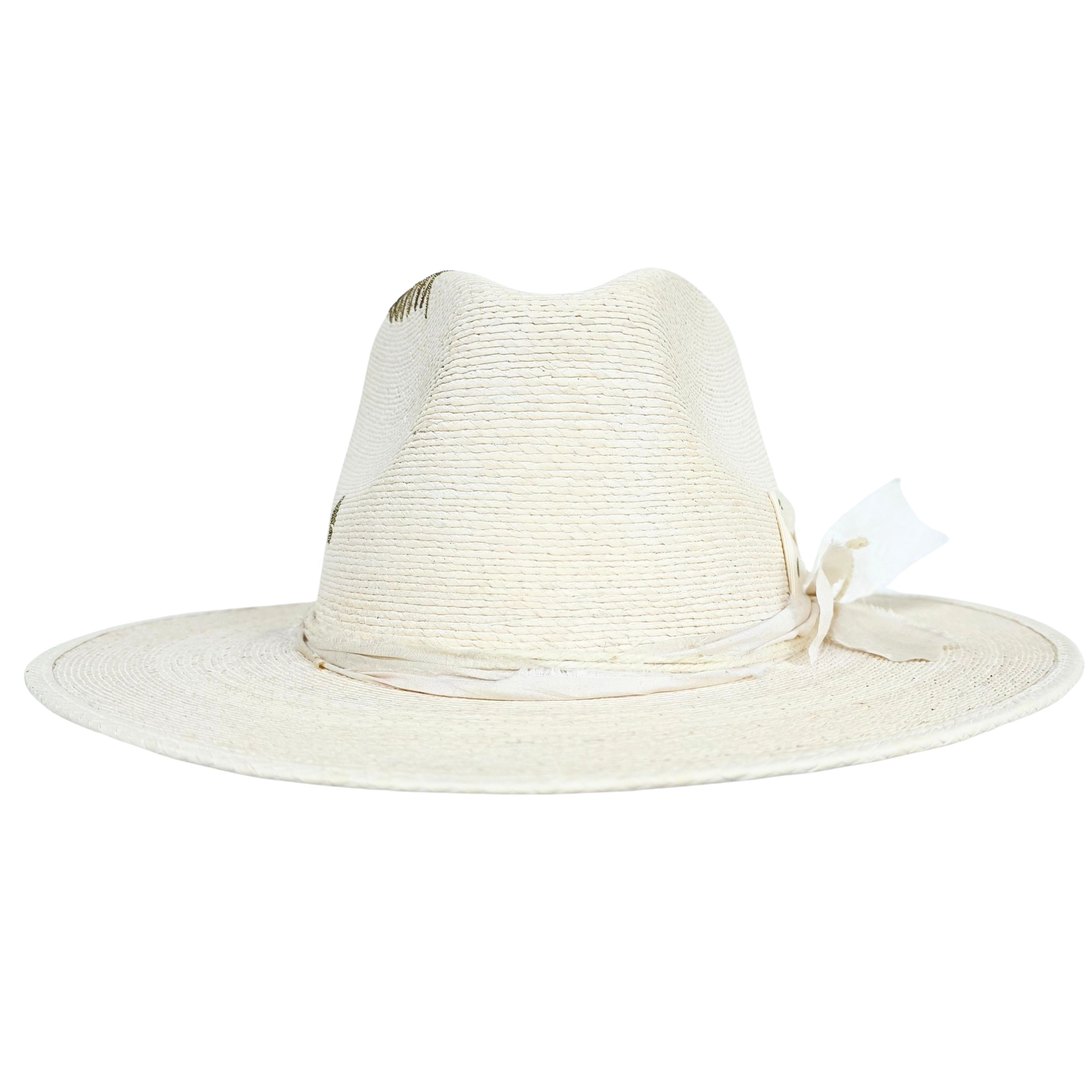 Alfie Straw Western Crown Hat