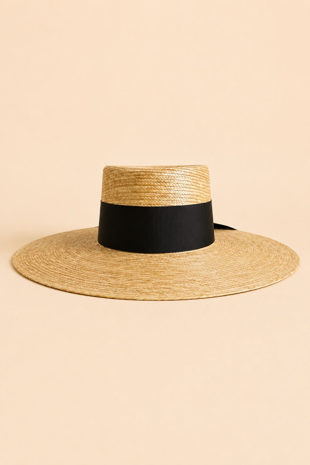 Amelia Straw Telescope Crown Hat