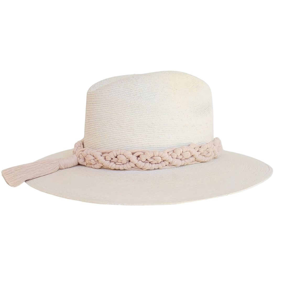Amor Straw Indiana Crown Hat